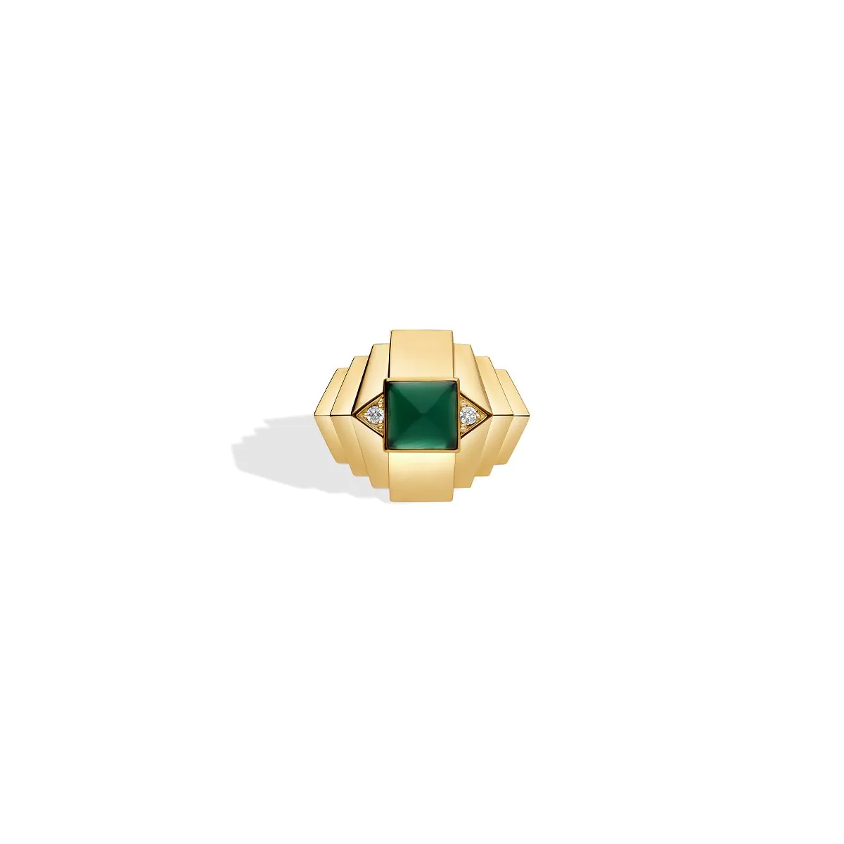 Rockaway Mini Pyramid Ring