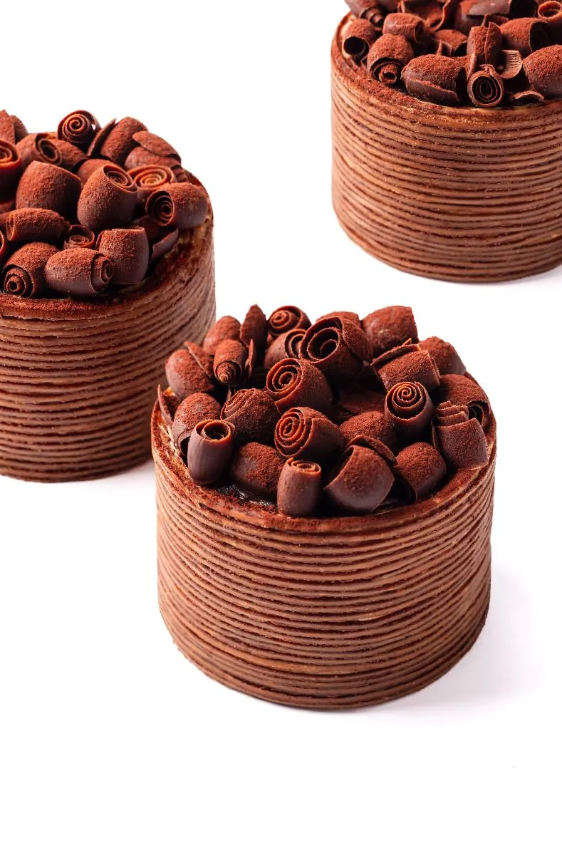 Flan au chocolat