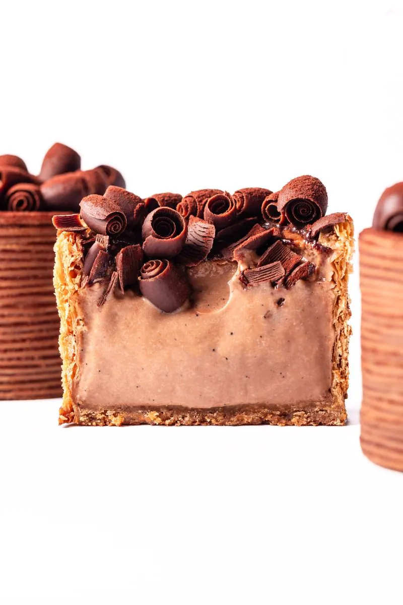 Flan au chocolat