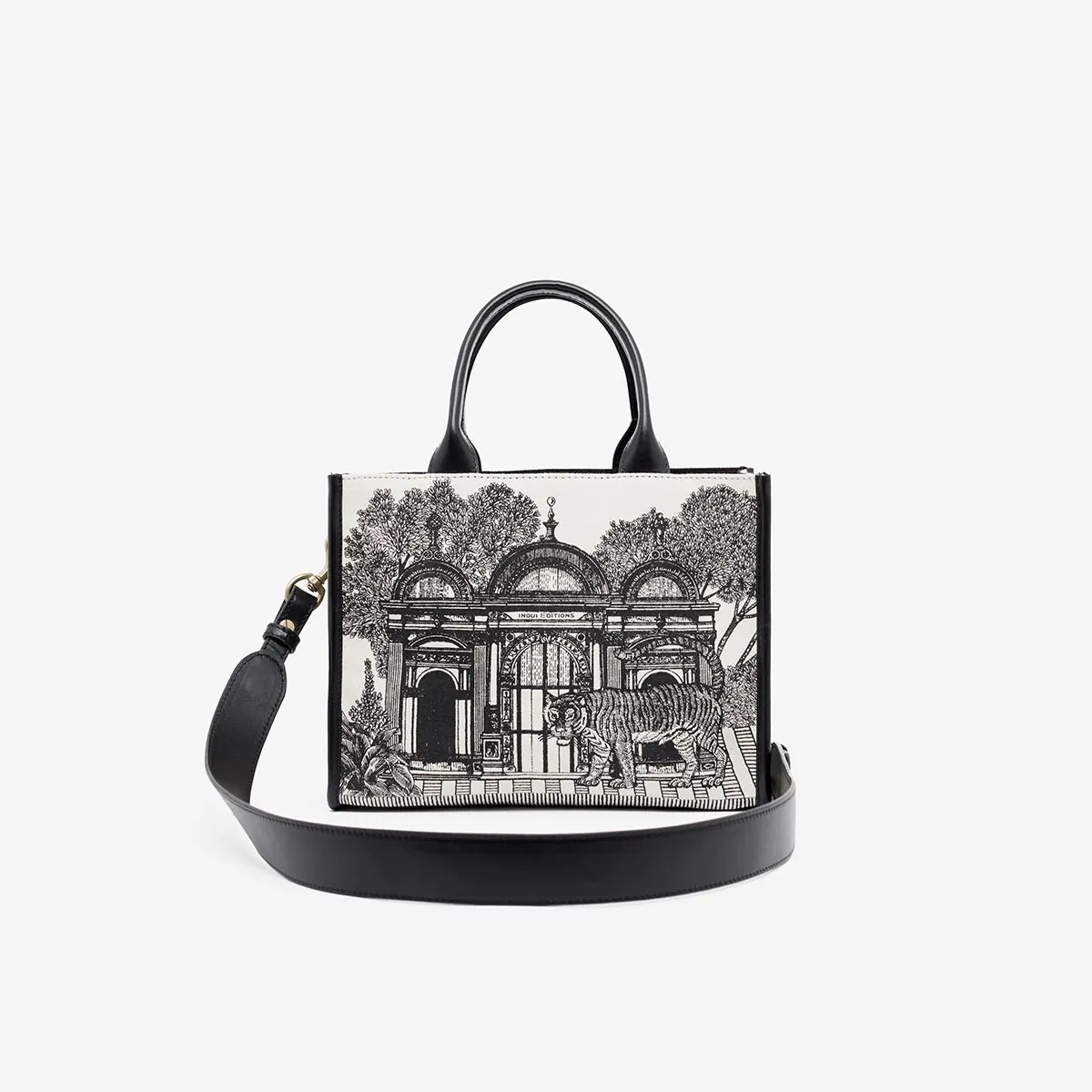 SAC CAPRICE MIRAGE NOIR ET BLANC