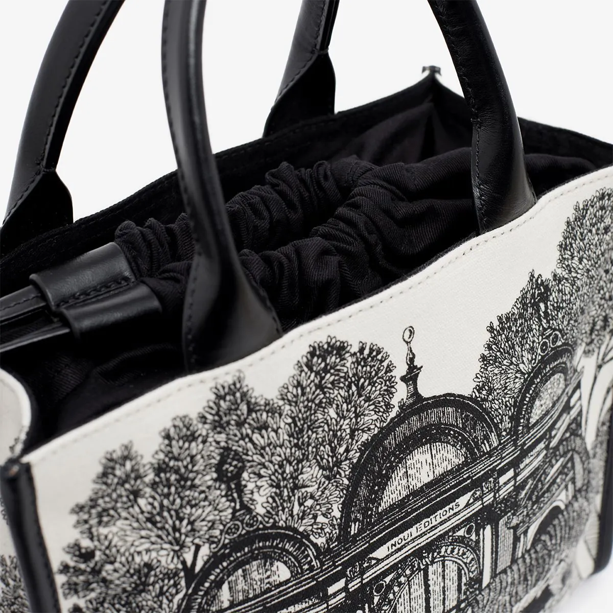 SAC CAPRICE MIRAGE NOIR ET BLANC