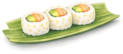 Maki - Uramaki (6 pieces)