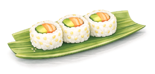 Maki - Uramaki (6 pieces)